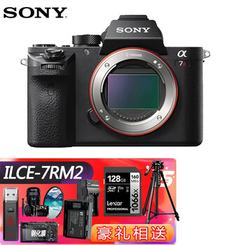 索尼（SONY） ILCE-7R2 /a7r2 全幅微单相机A7RII数码相机旅游摄影摄像 4K视频 a7rm2专业进阶套装 128G内存