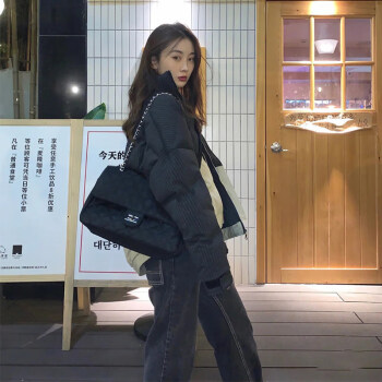 恒源祥代工厂羽绒服女2023秋冬季拼接撞色ins棒球服加厚短女式保暖外套女士外衣女生防风极寒冷冬装价格走势