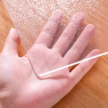 【台面胶垫】餐边柜透明桌布电视柜软玻璃pvc防水防油免洗防烫长方形