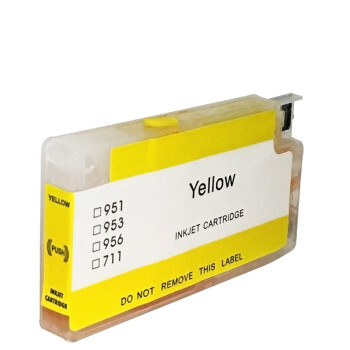 远来适用HP955XL惠普7720打印机953填充墨盒7730 7740 8720加墨水8210 黄色墨盒带复位芯片