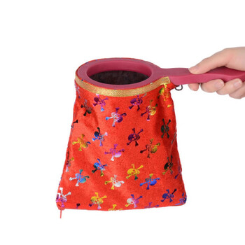 舞台魔术道具套装表演出中玩小号乾坤袋24岁乾坤袋拉花披风帽子魔法棒