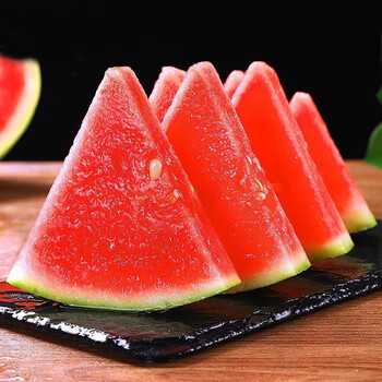 多荣麒麟西瓜新鲜水果当季8428麒麟西瓜薄皮整箱沙瓤甜 优选麒麟西瓜