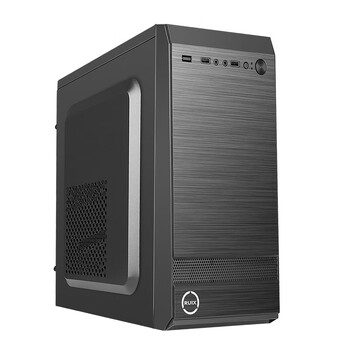 matx组装台式机电脑全侧透明atx小型主机箱diy外壳itx30吉祥官方标配