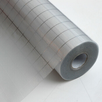 忆美特方格子磨砂免胶静电玻璃贴膜阳台门窗防晒卫生间防透视办公室