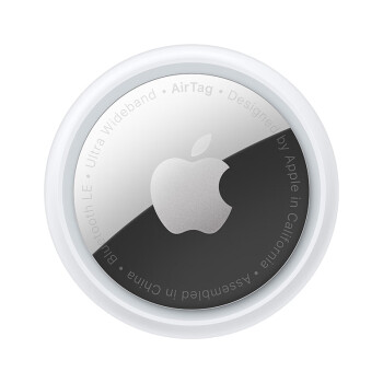 Apple/苹果 AirTag (单件装) 追踪器 适用于 iPhone iPad