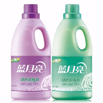 蓝月亮 衣物柔顺剂护理剂2kg瓶薰衣草香+2kg瓶玉玲兰香
