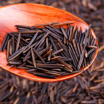 纯野米 冰湖1号2号3号北美野米半斤/1斤 苏比利尔加拿大黑菰米松针米