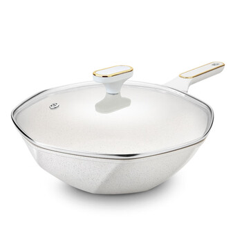 九阳(joyoung)同款八角锅不粘锅家用麦饭石炒锅电磁炉燃气锅煎锅炒菜