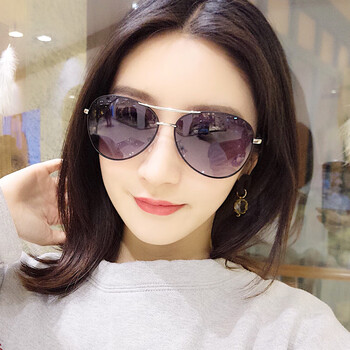暴龙bolon官方旗舰店渐变色墨镜女大框圆脸显瘦太阳镜2023新款偏光