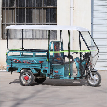 电动三轮车雨棚车篷遮阳棚全封闭车蓬挡风防雨加厚折叠遮双雨帘棚车厢