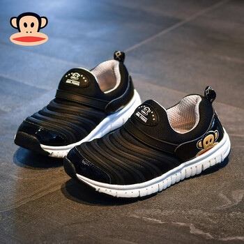 大嘴猴男女童毛毛虫鞋，舒适防滑，时尚个性