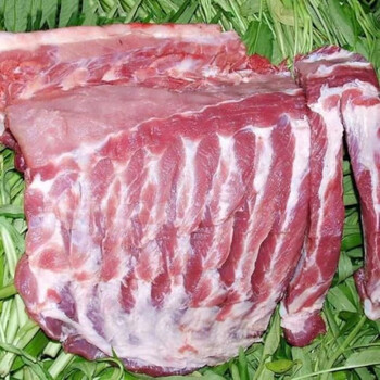 立始多肉猪排骨新鲜冷冻肋排农家散养猪排现杀整排无脊骨 无脊骨猪肋