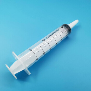 医用冲洗器60ml塑料粗口流食助推器喂食器60毫升针筒灌注器60ml粗口10