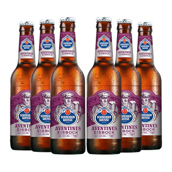 施耐德 Schneider Weisse 施纳德啤酒 德国进口精酿啤酒 5号多花小麦/9号冰波克小麦黑啤烈性啤酒  9号冰波克黑啤 330mL 6瓶