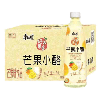 康师傅芒果小酪500ml*9/15瓶装芒果口味乳酸菌饮品 芒果小酪500ml*15