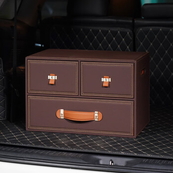 吉洋祥适用于后备箱抽屉收纳箱储物盒车载鞋盒汽车用品奔驰宝马奥迪