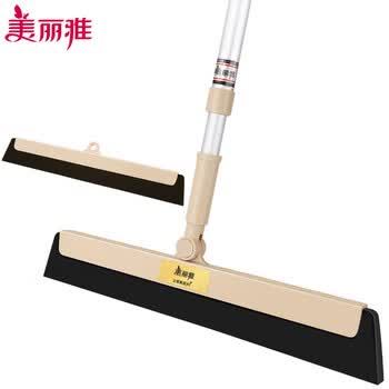 美丽雅扫把 美丽雅魔术扫把加大款扫帚地板无痕多功能刮水器浴室卫生间扫头发神器共2个扫把头 行情报价价格评测 京东