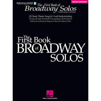 预售firstbookofbroadwaysolosmezzosopranoaltoeditionwithcdwith