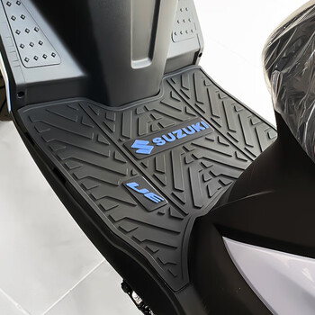 工马22-23款铃木ue125摩托车专用脚垫加厚防滑踏板垫新款2022改装配件