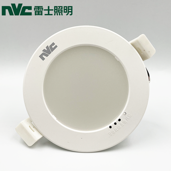 雷··士消防应急筒灯嵌入式4寸5寸蓄电池走廊过道停电自动应急照明灯