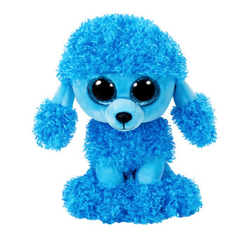 天蓝色 蓝色贵宾犬曼蒂 小号15cm