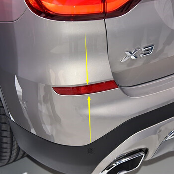 凯熙适用于新款华晨宝马x3g08后杠装饰灯反光灯片后包围反射灯板左侧