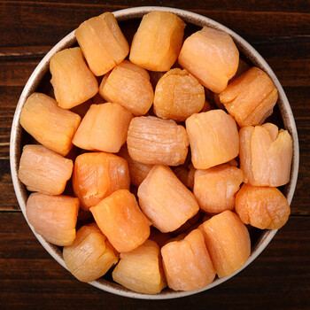 瑶柱干贝广东湛江特产级海鲜干货扇贝柱干煲汤料500g 特大干贝【220粒