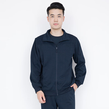 21新式长袖体能服冬季训练服套装春秋拉链外套速干透气冬季跑步运动