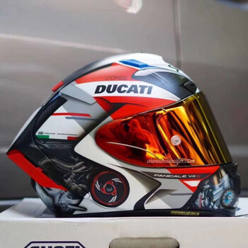 钇钊x14系列93号摩托车头盔机车赛车男女四季防晒夏季安全全盔 杜卡迪