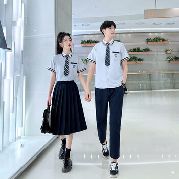 jyze高中生演讲服装男生礼服初中生合唱演出服毕业礼服学院风学生班服