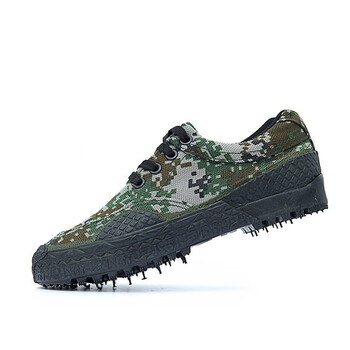 鼎峰安科训迷彩鞋作训鞋胶鞋民作劳动劳保鞋 迷彩胶鞋