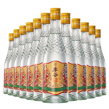 丰谷 二曲精制 高度白酒 52度 500ml*12瓶 整箱装