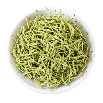 湖南金银花新鲜晒干金银花干茶100克