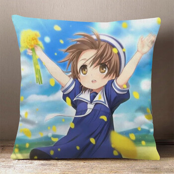 clannad周边团子大家族古河渚动漫二次元定制抱枕套枕头key社周边15