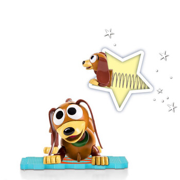 玩具总动员4手办 三眼仔 抱抱龙摆件 周边女孩礼物 弹簧狗 mea-002