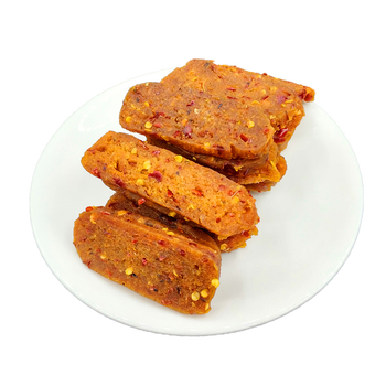 茄子干辣条片江西上饶婺源特产农家自制小吃豆腐渣南瓜干豆腐渣干250g