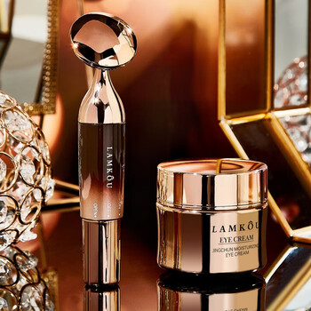 lamkou眼霜化妆品淡化细纹提拉紧致黑眼圈眼袋七夕情人节礼物送女友
