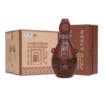 仰韶仰韶彩陶坊地利洞藏d6白酒整箱装