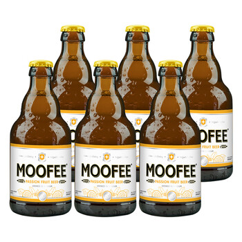 慕妃(moofee)比利时原装进口精酿啤酒 小麦白啤 咖啡牛奶世涛巧克力四