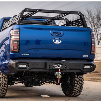 诚迈长城炮越野改装前后锰钢竞技杠皮卡防撞杠商用乘用保险杠 征服者