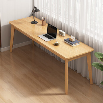 PULATA双人书桌长条桌子窄桌工作台办公长方形写字桌 120*40cm SDCTZ101