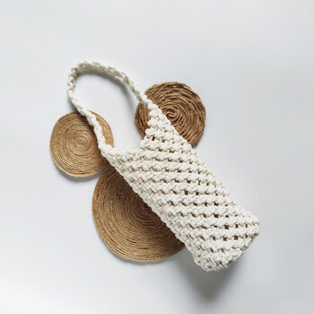 2022上新保温杯套水杯杯套手工编织保温杯套夏天手提通用定制网兜水杯