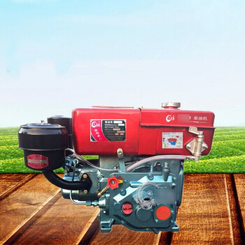 小型柴油机 微型 单缸 水冷 6匹马力 农业用 手摇 r175常州发动机 r