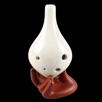 陶笛6孔ac中音六孔c调手绘ocarina学生乐器初学淘笛追乐陶迪6孔陶笛冰