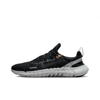 耐克nike女鞋新款freerun50赤足运动缓震跑步鞋男鞋cz1891003黑色36