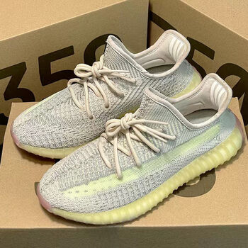 安福椰子鞋350满天星跑步透气男女夏季网鞋潮鞋白天鹅安福椰子36