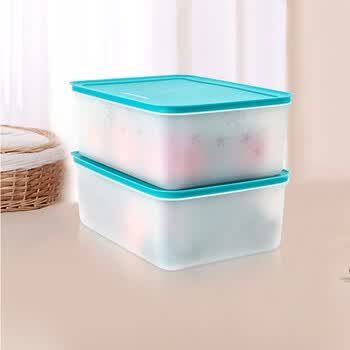 特百惠(tupperware)保鲜盒5.7l超大雪影/5.
