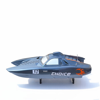 京佳dtrc船模g30k兰博基尼油动遥控船30cc快艇竞速玻璃钢船灰色官方
