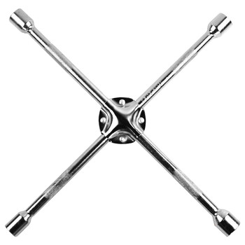 纳仕徳 chs0198 高碳钢十字轮胎扳手汽车十字套筒扳手 18寸17/19/22