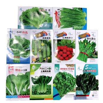 花语笙默1 花语笙默10种蔬菜种子套装四季播种青菜菠菜萝卜香菜生菜黄瓜鸡毛菜非转基因蔬菜种子家庭阳台园艺种籽10包装 行情报价价格评测 京东